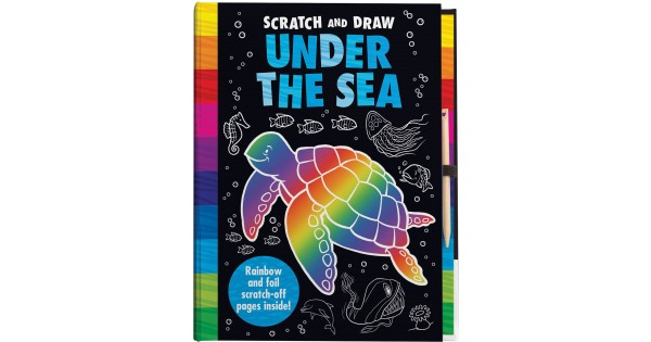 Scratch & Draw Ocean Animals - Scratch Art Activity Book by Susie